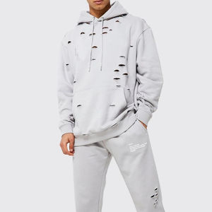 Sudaderas con Capucha para Hombre, Estilo Nuevo, Desgastadas, 100% Algodón, ODM, Buena Calidad para Invierno, de Fabricantes Profesionales - Product Image 3