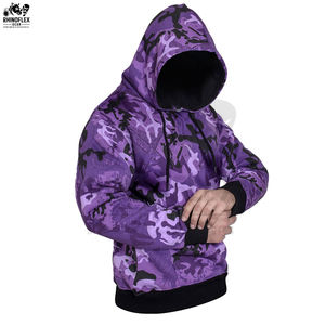 Sudaderas con Capucha de Camuflaje Personalizadas de Lujo para Hombre, Sudaderas Básicas de Algodón Combinado, Ropa de Calle, Sudaderas con Capucha de Camuflaje Gruesas para Hombre - Product Image 2