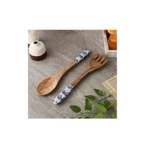 Vajilla Juegos de herramientas de cocina de madera Ecológico Utensilios de cocina naturales para el hogar Juegos de cubiertos Utensilios de madera Herramientas - Product Image 1