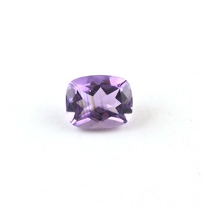 Pierre d'améthyste africaine violette naturelle de haute qualité octogone taillé à facettes pierre précieuse en vrac - Product Image 1