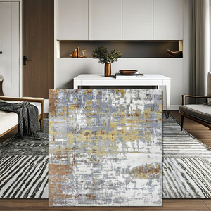 Le meilleur fournisseur de l'Inde propose un élégant tapis en laine tufté à la main couleur personnalisable bambou soie décoration de la maison ensembles de tapis - Product Image 3