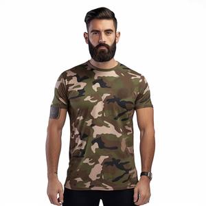 <b>Men's</b> Quick Dry Polyester <b>T</b>-<b>Shirt</b> Custom Print 100% Cotton <b>Mens</b> Camouflage Camo <b>t</b> Shirte Sport Running Tops <b>for</b> Training - Product Image 3