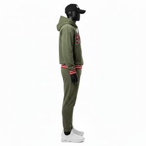 ชุดวอร์มมีฮู้ดแบบสั่งทำพิเศษ คุณภาพสูง ทรงปกติ ใส่ได้ทั้งชายและหญิง สำหรับฤดูหนาว ผ้าฝ้าย 100% ซับในผ้าฟลีซ ระบายอากาศได้ดี สวมใส่สบาย พร้อมปักโลโก้ตามสั่ง - Product Image 3