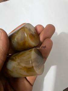 Rouleaux de résine de corne de buffle de qualité supérieure, faits à la main, de haute qualité, couleur naturelle polie pour sceau et tampon Faizacraft - Product Image 6