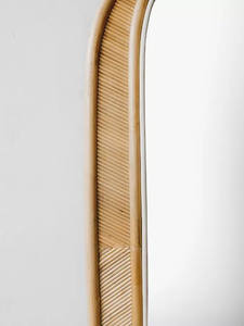 High Quality Vietnam <b>Rattan</b> Standing <b>Mirror</b> Wicker Decoration Wall Full Length Wall <b>Mirror</b> - Product Image 5