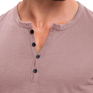 American Fit T Shirt Hombres Sólido Algodón Jersey Camisetas Camiseta de algodón de alta calidad Hombres Camiseta personalizada Botón Diseño Hombres Urban Fit Tee - Product Image 4