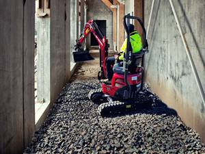 เครื่องขุดขนาดเล็ก VIO12-2A yanmar น้ำหนักการทำงาน1235 kg เครื่องยนต์ดีเซล9.2 KW หางเป็นศูนย์ขยายรางไฮดรอลิก1ปี - Product Image 2