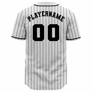 Camiseta de Béisbol Personalizada con Logotipo de Equipo, Impresión por Transferencia de Calor, Transpirable, de Secado Rápido, 100% Poliéster - Product Image 6