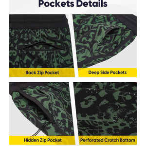 กางเกงขาสั้นลำลองผู้ชาย พิมพ์โลโก้ตามสั่ง ตกแต่งด้วยเชือกผูก ผ้าไม่ทอ ระบายอากาศได้ดี ชุดกีฬา ชุดสำหรับงานอีเว้นท์ รับผลิตแบบ OEM - Product Image 3