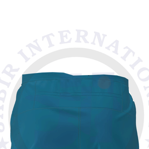 Short de plage en maille de polyester 100% imprimé sur mesure séchage rapide de haute qualité avec taille élastique tissage tricoté écologique - Product Image 4