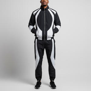 Conjunto Deportivo Personalizado para Hombre, Estilo Urbano, con Estampado Acid Wash, 100% Algodón, Pantalones Deportivos con Cintura Elástica, Servicio Directo de Fábrica - Product Image 1