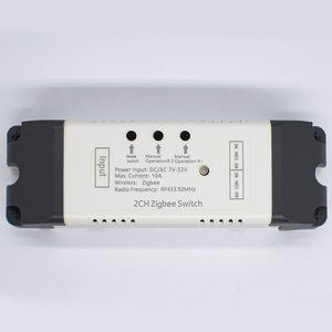 Relé Zigbee Tuya Compatible con <span class=keywords><strong>Alexa</strong></span> y el Asistente de <span class=keywords><strong>Google</strong></span> - Módulo de Motor Inteligente de CA/CC de 7-32 V para Interruptor de Luz, Dispositivos Domésticos - Product Image 3