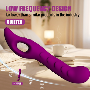 Vibrador de Conejo Profesional a Prueba de Agua, Recargable por USB, Ergonómico, con Base de Anillo para Dedo, Textura Ondulada, Masajeador de Punto <span class=keywords><strong>G</strong></span> - Product Image 6