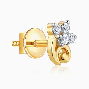 Pendientes de oro Twinkling Charisma Diamond - Product Image 4