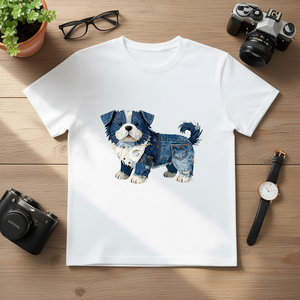 T-Shirt Unisex 210GSM 100% Cotone Stile Casual con Stampa Serigrafica Personalizzata di Rose, Peso Tessuto 250 GSM, Taglia 2XL, Logo Frontale - Product Image 3