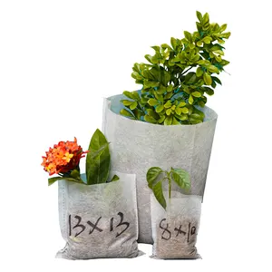 Enongarden Garden Greenhouse Indoor Outdoor Agriculture Non-Woven Fabric Seedling Pots Plants Nursery Bags