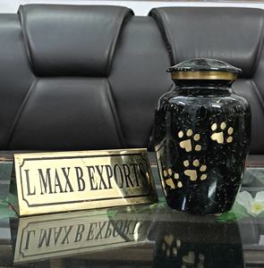 Vente en gros d'urnes funéraires bon marché en métal pour animaux de compagnie avec un design unique pour les cendres - Product Image 6