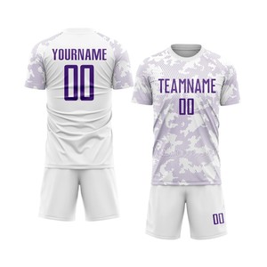 Uniforme de football d'été personnalisé par sublimation - Short respirant léger à séchage rapide imprimé 100% polyester, vente en gros directe usine - Product Image 2