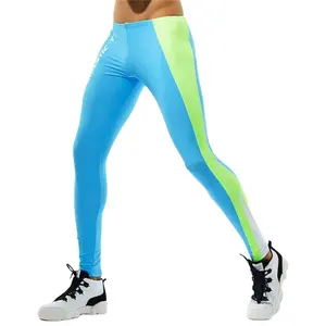 Pantaloni a compressione da uomo all'ingrosso Leggings sportivi sportivi pantaloni da yoga unici 2022 pantaloni a compressione stampati da uomo per uomo