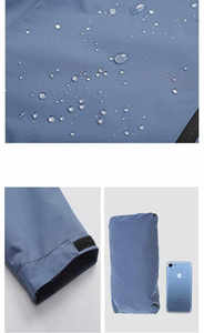 แจ็กเก็ตกลางแจ้งกันลมสำหรับผู้ชายเสื้อกันลมกันน้ำสำหรับใส่ทำงานกลางแจ้ง - Product Image 4