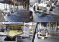 Chaîne de production de raffinage d'huile à chaud et à froid pour l'extraction d'huile de soja et de palmiste, capacité 10-20 tonnes