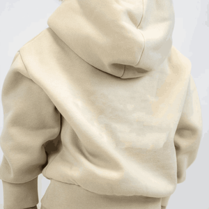 Ensemble survêtement empilé unisexe élégant pour enfants Sweat à capuche confortable et tendance et pantalon de jogging imprimé pour toutes les saisons grande taille - Product Image 4