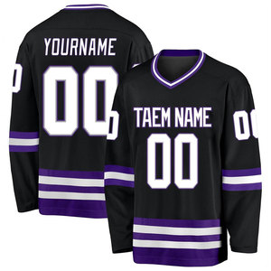 Vente en gros de maillots de hockey sur glace personnalisés prix directs d'usine quantité minimale de commande bas garanti Service OEM expédition dans le monde entier - Product Image 6