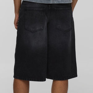 Pantalones Cortos Estilizados para Hombre, con Tachuelas, Mezclilla Rígida, Tela Cómoda, Ajuste Relajado, Diseño Moderno 2026, Diseño Casual - Product Image 6