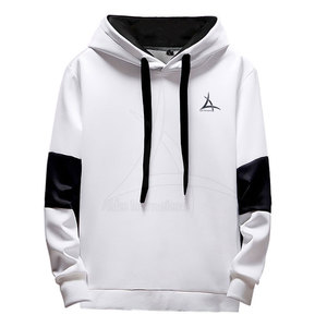 เสื้อฮู้ดดี้ผู้ชาย ผ้าทนทาน สวมใส่สบาย ทรงปกติ ลายเรียบ สีพื้น สำหรับฤดูใบไม้ร่วง ผลิตจากผ้าฝ้าย 100% ระบายอากาศได้ดี เป็นมิตรต่อสิ่งแวดล้อม - Product Image 1