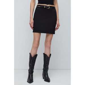<b>Black</b> Mini <b>Pencil</b> <b>Skirt</b> - Product Image 4