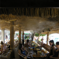 Sistem Kabut Tekanan Tinggi Adaptif untuk Luar Ruangan 60 Bar Listrik Logam 220-240V untuk Hotel Restoran Pemerintah Daerah