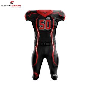 Uniforme de football américain de haute qualité personnalisé OEM ensemble de maillots de sport respirant séchage rapide antibactérien grande taille vêtements d'équipe - Product Image 4