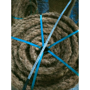 Environmentally friendly rope manufactured from natural coconut husk fiber perfect for gardening and packaging <b>projects</b> - Product Image 4