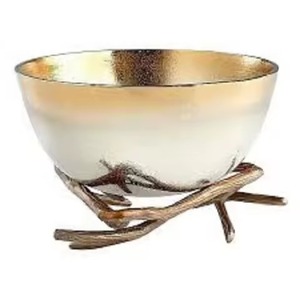 Modern Attractive <b>Bowl</b> Polished Metal Fruit Candy <b>Bowl</b> in Minimalist Style Trendy Amazing Item New Arrival - Product Image 5