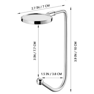 Marvelous Design Silver Metal <b>Christmas</b> Decor Metal <b>Stocking</b> Holder Wholesale <b>Stocking</b> Hooks for Wedding Parties Decor - Product Image 6