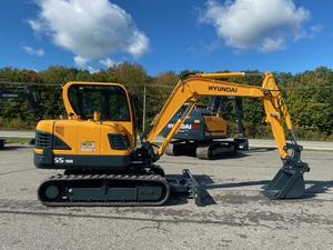 Piccola scala 5.5 tonnellata usato <span class=keywords><strong>Hyundai</strong></span> Robex 55 escavatore <span class=keywords><strong>Hyundai</strong></span> <span class=keywords><strong>R55</strong></span> usato cingolato 306e porta 306 escavatore - Product Image 3