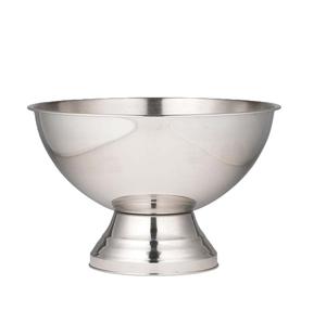 Hammered Metal Round Shape Champagne <b>Bowl</b> In Silver Finished Wine Cocktail Storage <b>Bowl</b> for Home Bars Hotels Use - Product Image 6