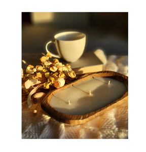 Cuenco de madera para velas 100%, cuenco de masa de madera de diseño único para velas ligeras de té, cuenco de madera para velas de buena calidad - Product Image 1