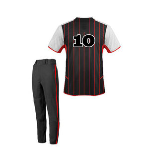Nuevo uniforme de softbol juvenil de diseño personalizado al por mayor, 100% poliéster, uniformes de softbol sublimados de alta calidad. - Product Image 2