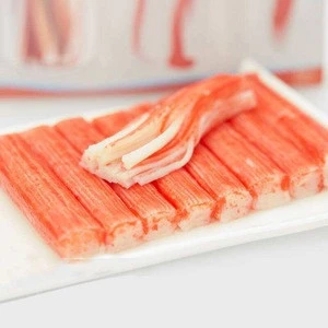 Gran oferta de palitos de cangrejo congelados frescos, carne dulce blanca naranja, la mejor comida para comer con hotpot - Product Image 6