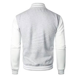 Veste de survêtement tendance de style nouveau de qualité supérieure pour l'hiver avec logo sur le devant, style streetwear, tissu en laine/coton - Product Image 3