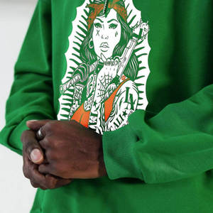 Sudadera con Capucha Extra Grande 100% Algodón con Cierre para Hombre, Diseño Sólido Otoñal, Forro Polar, Logotipo Frontal - Product Image 2