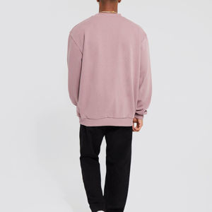 Sweat-shirts en molleton surdimensionnés à épaules tombantes avec étiquette personnalisée 100% coton Luxe pour hommes Hiver 2026 2 pièces avec qualité bon marché - Product Image 3