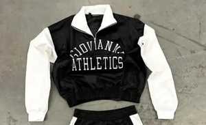 ชุดเสื้อกันลมถักสองชิ้นสำหรับผู้ชายและผู้หญิงชุดกันลมผ้าไนลอนออกแบบได้ตามต้องการ - Product Image 2