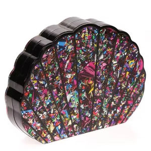 Pochette de soirée en résine faite à la main de créateur Portefeuille de mariée élégant pour les mariages, les fêtes et les célébrations festives - Product Image 1