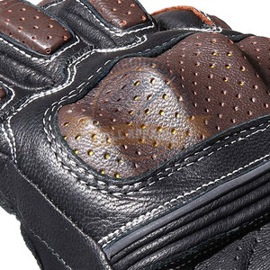 Gants de course à doigts entiers avec logo personnalisé, en cuir respirant, pour le cyclisme, marque privée, service OEM unisexe - Product Image 5