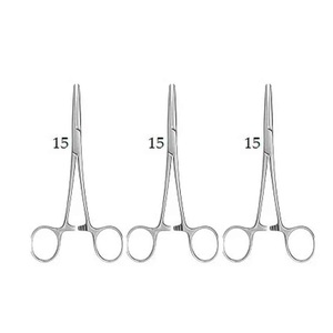 Ensemble de toilette et de suture | Ensemble complet d'instruments chirurgicaux médicaux | Kit de 15 pièces en acier inoxydable avec pinces, ciseaux et plateaux - Product Image 6
