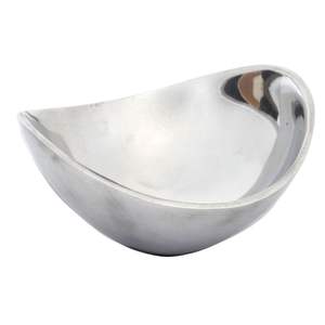 Bol de service pour aliments et salades en acier inoxydable, finition nickelée, très vendu, pour hôtels, restaurants et bars - Product Image 1