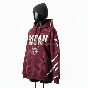 Haute qualité 330 GSM brossé polaire sweat à capuche pour femme couleur marron élégant Logo personnalisé impression par transfert de chaleur femmes basiques sweats à capuche - Product Image 4