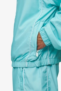 Fabricant de vêtements personnalisés Nouveauté Vêtements de sport d'entraînement Jogging Impression sérigraphique Logo Veste coupe-vent à fermeture éclair Ensemble de survêtement - Product Image 4